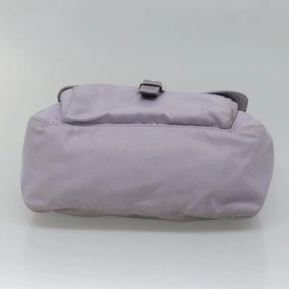 PRADA Shoulder Bag Nylon Purple Silver Auth ti3319 - Picture 5 of 16